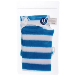 Мочалка для тела «ULTRAMARIN KIPARIS», мягкая, цвет голубой, 60*13см