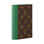LOUIS VUITTON Passport Cover Colormania Green