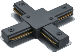 Коннектор для шинопровода Navigator NLT-C-1L-AS1 106*106*17 черный 41580