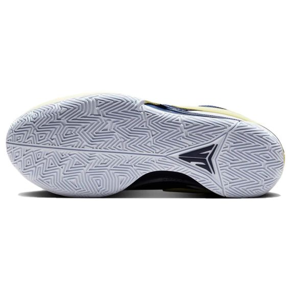 NIKE Ja 1 Баскетбольные кроссовки Низкие Синий/желтый Мужские