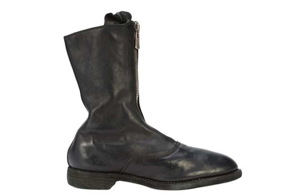 GUIDI Zip-up Ankle Boots