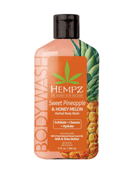 HEMPZ Гель для душа Ананас и Медовая дыня 500мл / Hempz Sweet Pineapple & Honey Melon Herbal Body Wash
