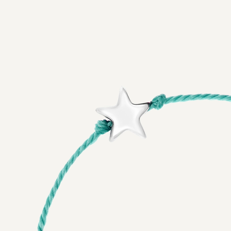 Браслет Сплетенный – Бирюзовый