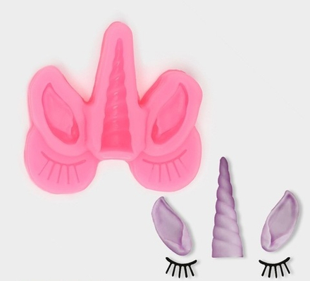 Молд силиконовый для заливки "Единорог" 6,5см