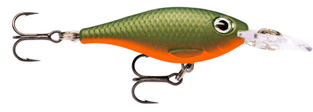 Воблер RAPALA Ultra Light Shad  04 /GAU /медленно тонущ. / 1,2-1,5м, 4см, 3гр.