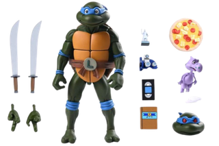 Фигурка Neca Teenage Mutant Ninja Turtles Cartoon Ultimate Leonardo VHS