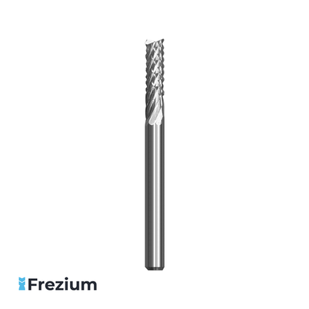 Фреза-кукуруза по дереву, алюминию и цветным металлам, пластику "Union Tool" (3x3.175x13x38.1)