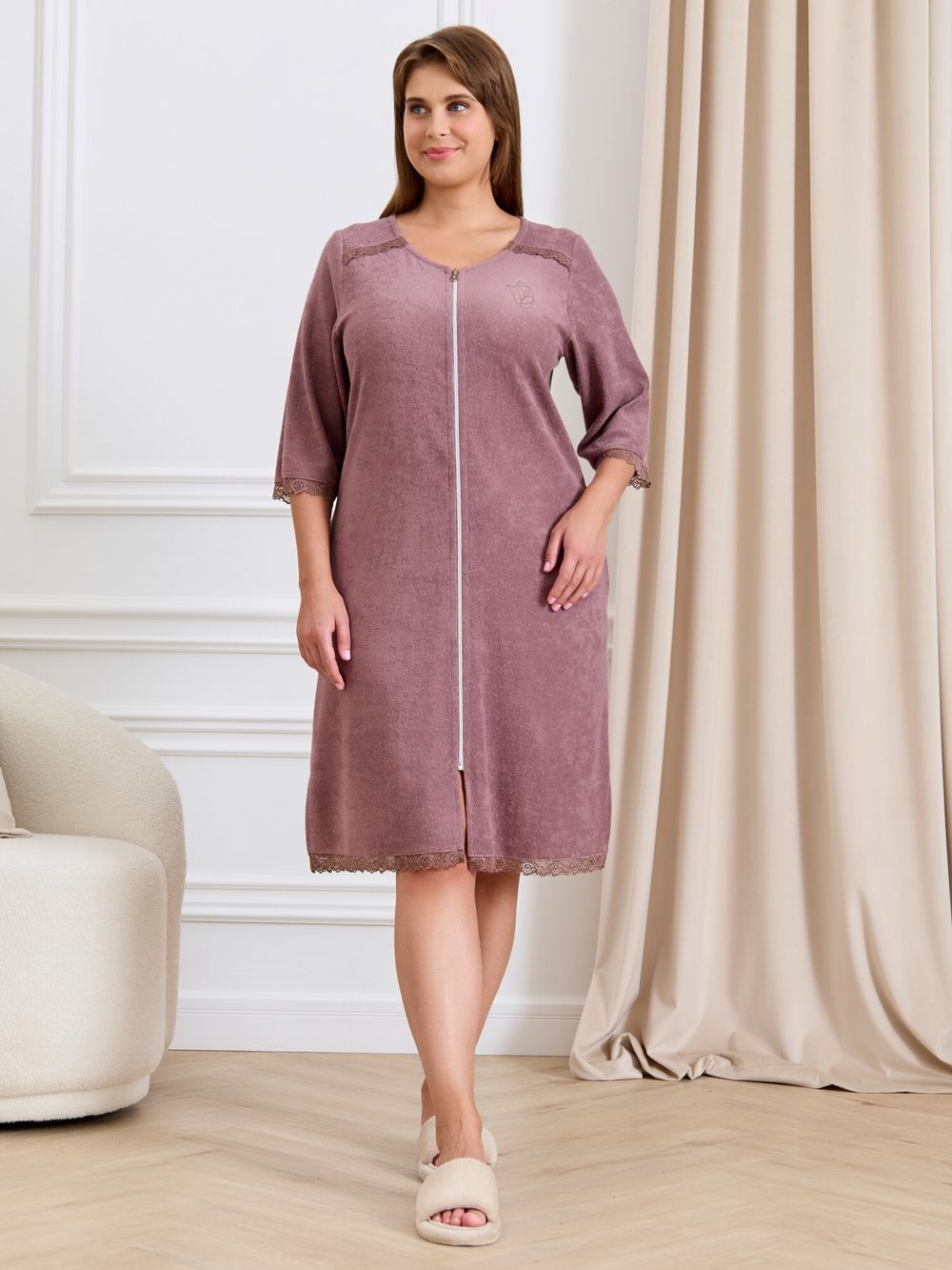 Халат Антей Виотекс КАПУЧИНО