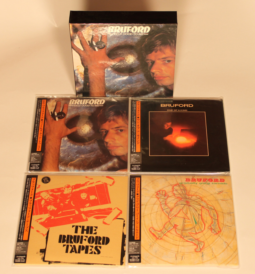 Комплект / Bruford (4 Mini LP CD + Box)