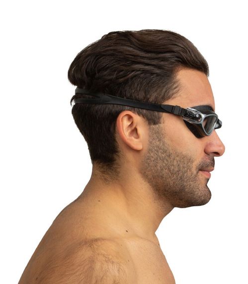 Очки для плавания Seac Axis черный/серебристый