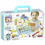 Конструктор мозаика с шуруповёртом 252 деталей Creative double sided box 4в1