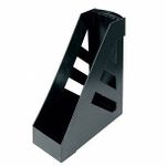 Лоток вертик. СТАММ УЛЬТРА 100 мм черный пластик