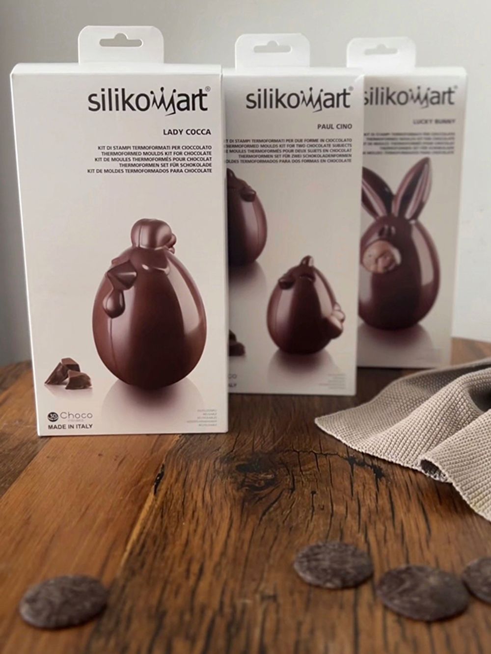 Набор форм для конфеты Lady Coca 25,1 x 15х 5,2 см