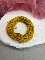 Шнур для плетения браслетов 0,8 мм, Горчичный (5 м)