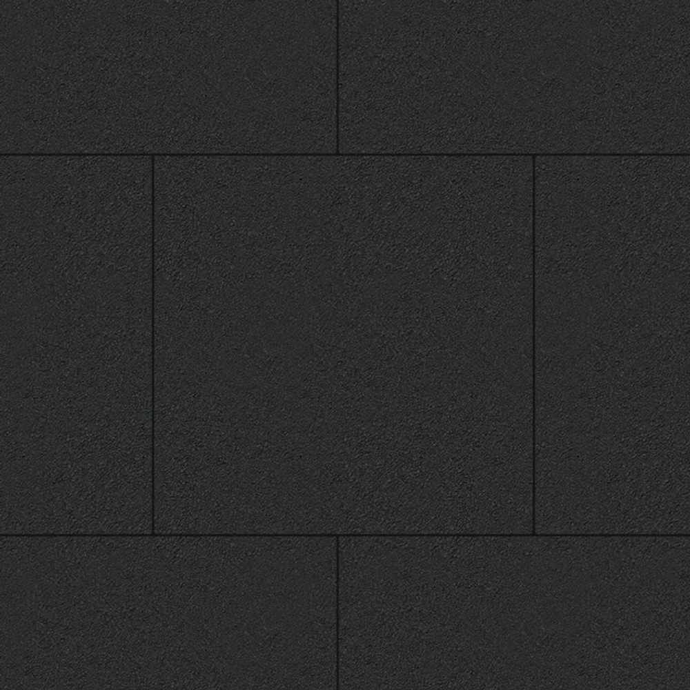 Тротуарная плитка КВАДРАТ 500х500 мм - Гранит Черный