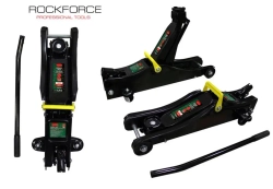 Домкрат подкатной гидравлический 2 т с низким подхватом (h min 80мм, h max 380мм) RockForce##Rock FORCE RF-T820037