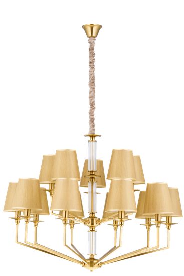 8669/10+5LT BRASS (1) Люстра Veneto Luce