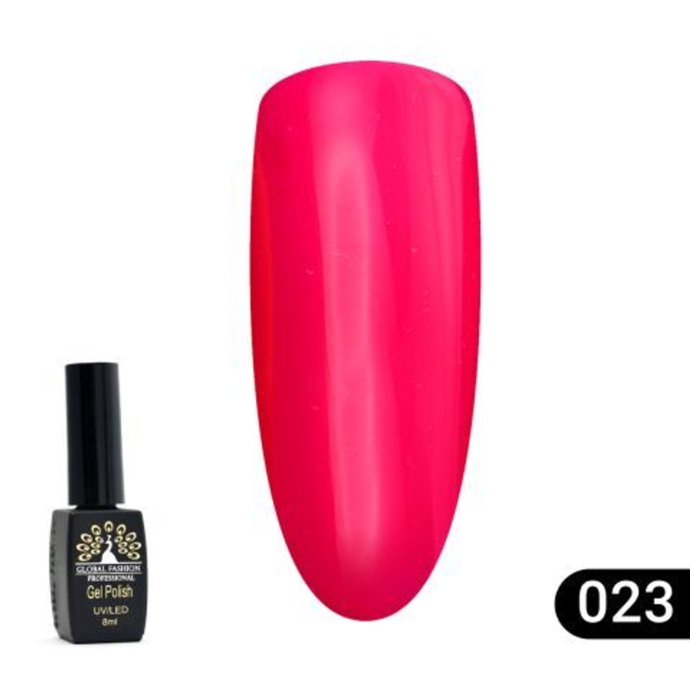 Гель лак Global Fashion Summer Light 023, 8 мл