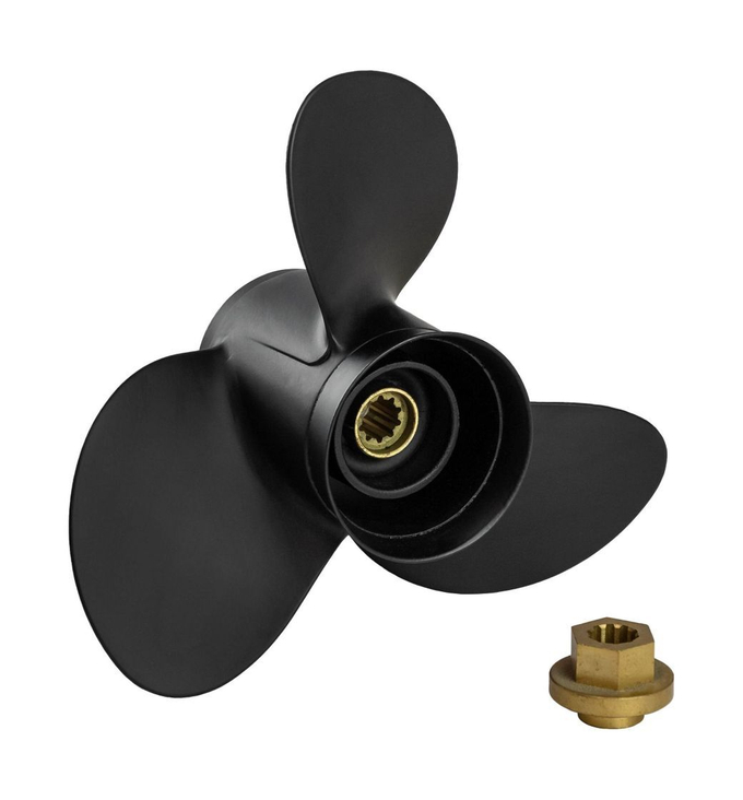 Винт гребной Mercury 9.9-25;3x10-1/4x12, KingDolphin