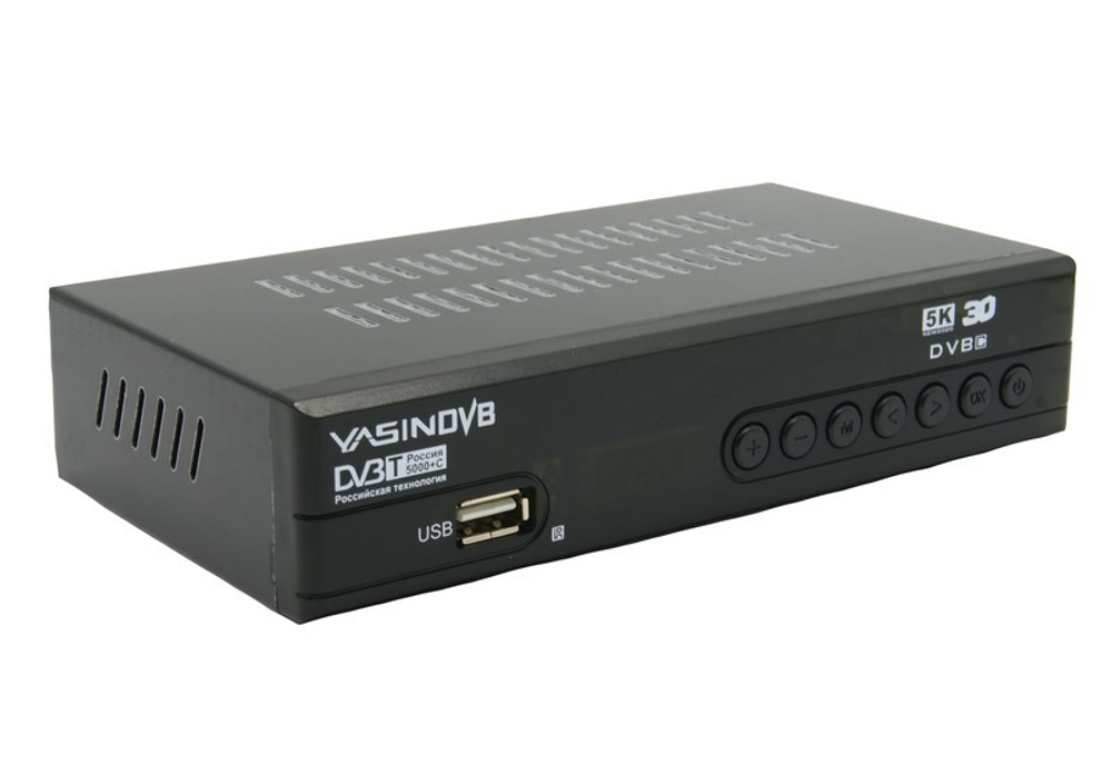 Цифровая ТВ приставка DVB-T-2 YASIN T5000+C (Wi-Fi) + HD плеер