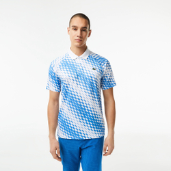 Мужское теннисное поло Lacoste Polo Men - White, Blue