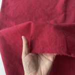 Хлопковый жаккард Красная Роза