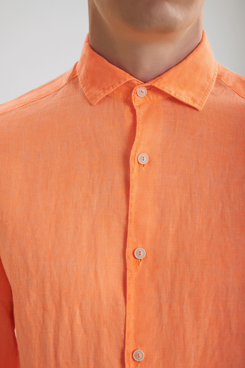 Рубашка MC Saint Barth Pamplona оранжевый неон