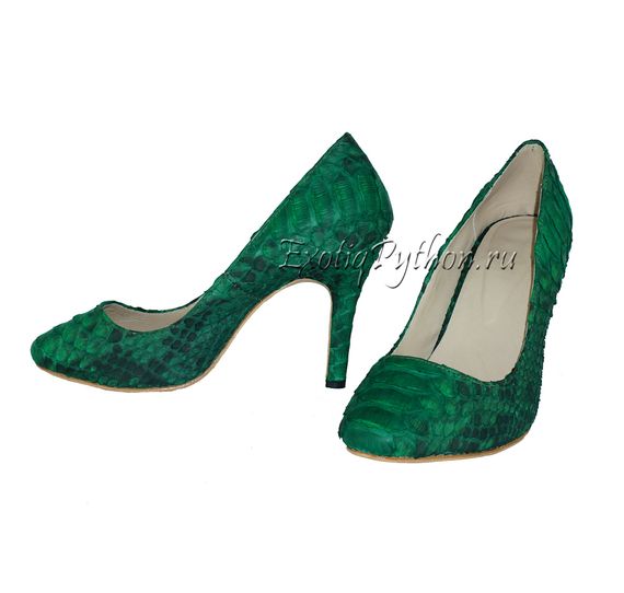 Туфли из кожи питона SH-74