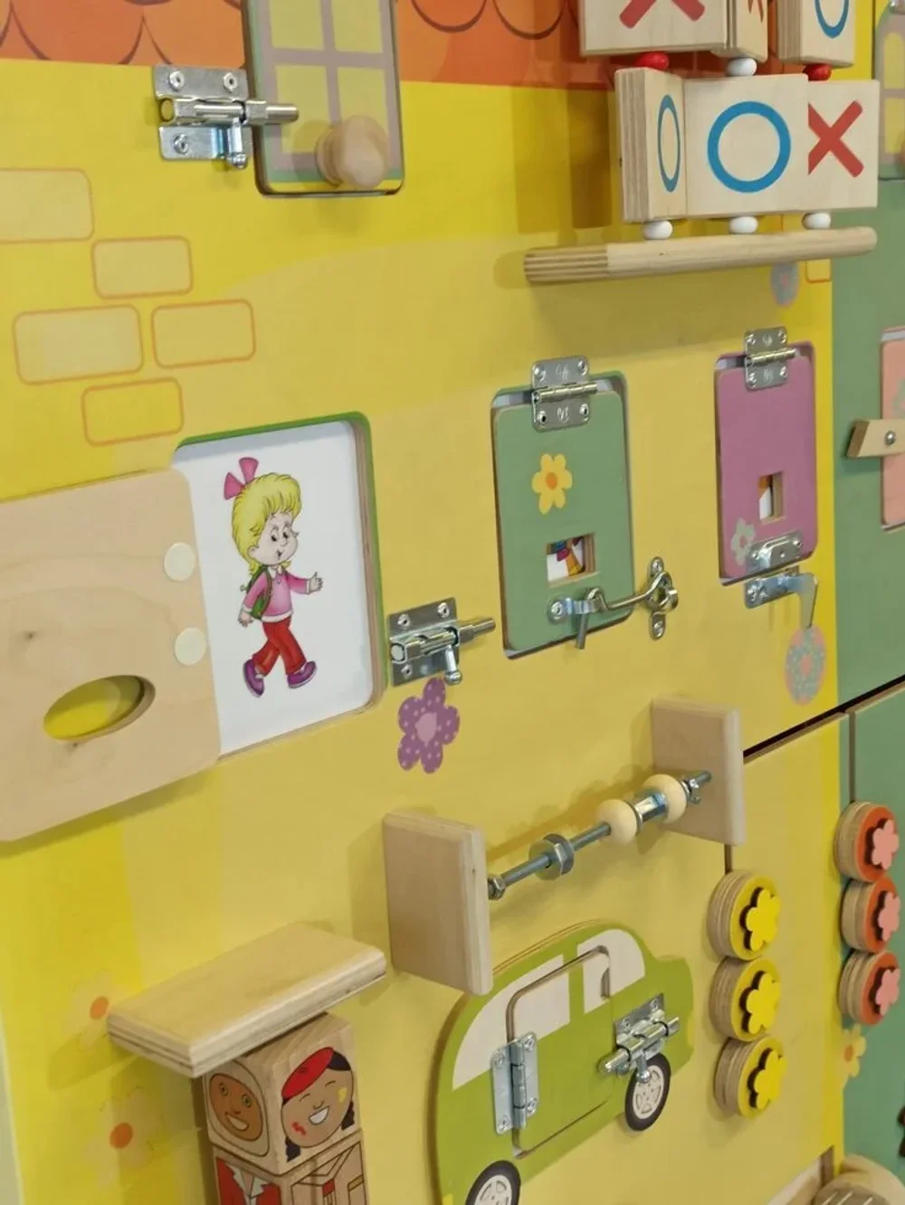 Развивающая панель "Городок 2"