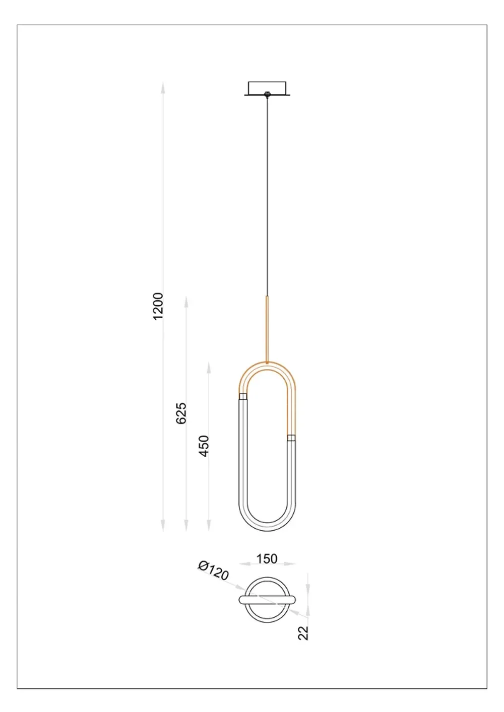 Подвесной светильник Arte lamp LUMINO