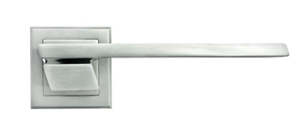 Дверные ручки Morelli "GVI" MH-29 SC/CP-S Цвет - Матовый хром/полированный хром