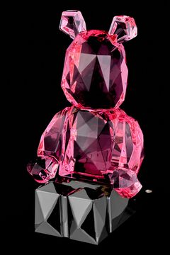 Статуэтка с подсветкой LED 1W LE1085 BL/PI чёрный/розовый Sophie Teona Decor