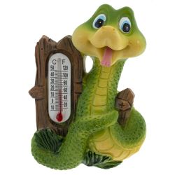 GAEM Магнит с термометром "Змея", L5 W2,5 H7 см, 6в.