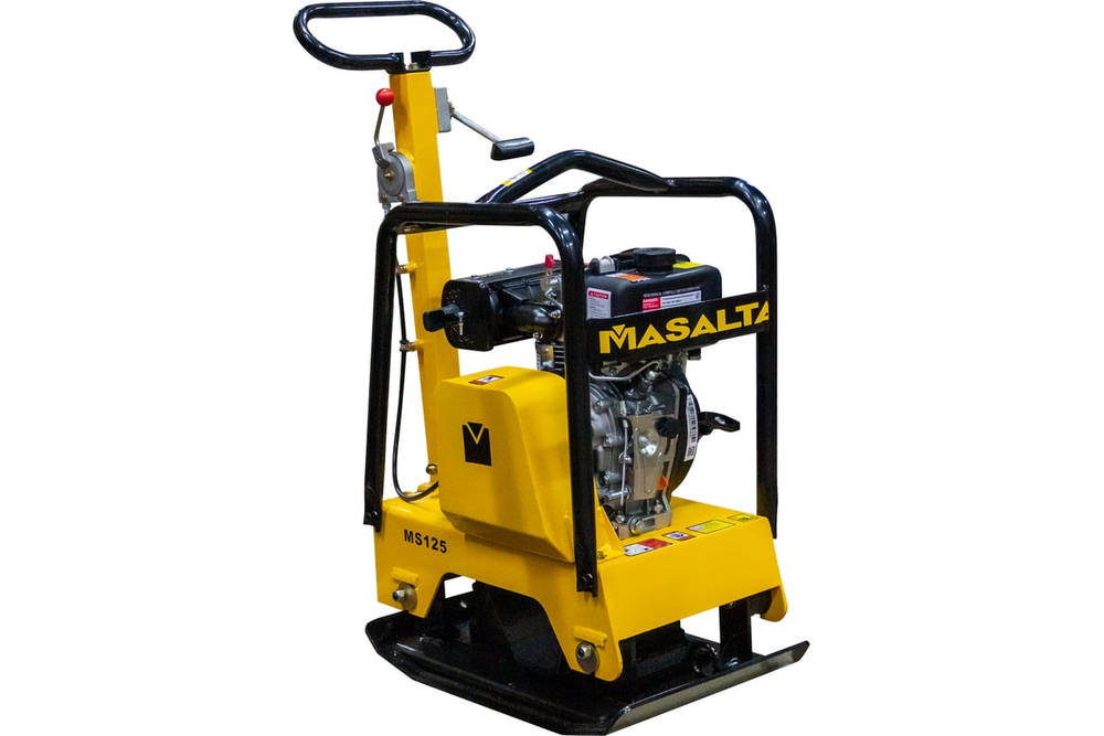 Реверсивная дизельная виброплита Masalta Kama KM173F, MS125-1 ВИБ165