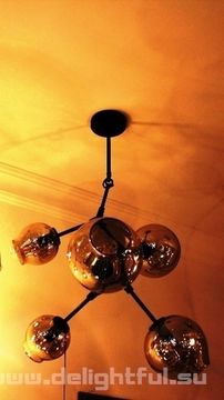 Люстра  BRANCHING BUBBLE CHANDELIER 5 by LINDSEY ADELMAN ( dark )