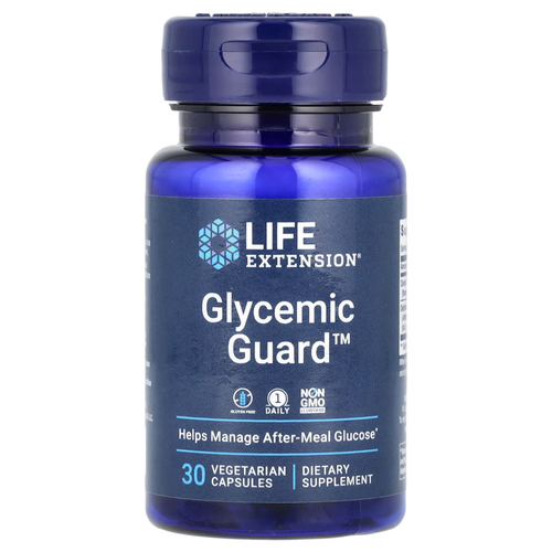 Life Extension, Glycemic Guard, 30 растительных капсул