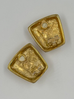 Клипсы с лого Givenchy