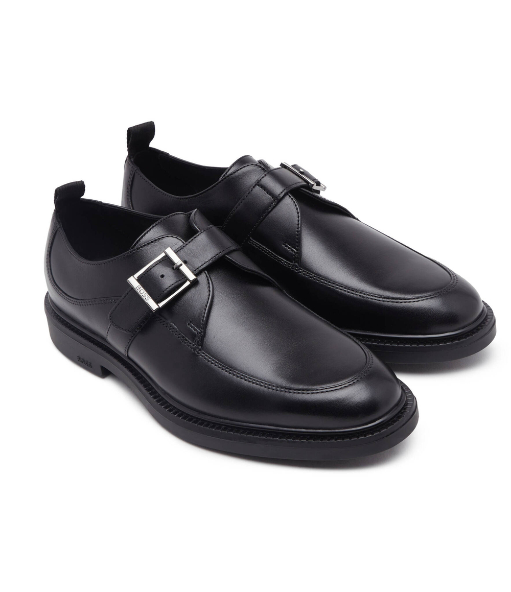 Кожаные монки larry BOSS BLACK - черный(50511940)