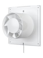 Вентилятор накладной E D100 сетка тяг.выкл. ERA