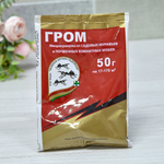 Гром-2М 50г от муравьев и мушек, З/А