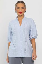 Блуза Люция (голубая) Б14289-45М LT Collection