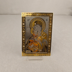 Владимирская икона Божией Матери Владимирская карманная