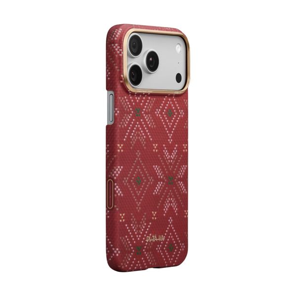 Чехол Pitaka Edge Case для iPhone 17 Pro, Красный | Scarlett