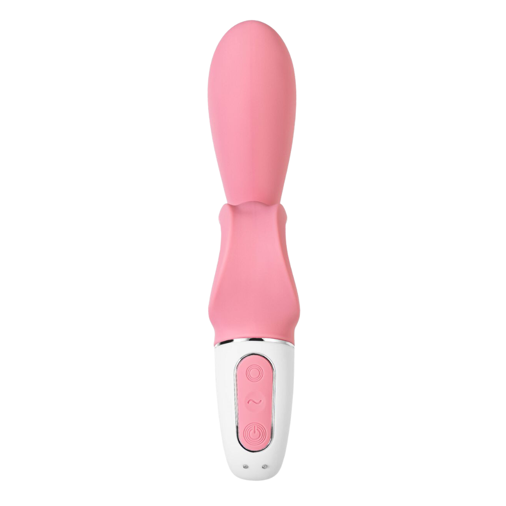 Вибратор кролик Satisfyer Hug me - постоянной контакт с клитором (+приложение)