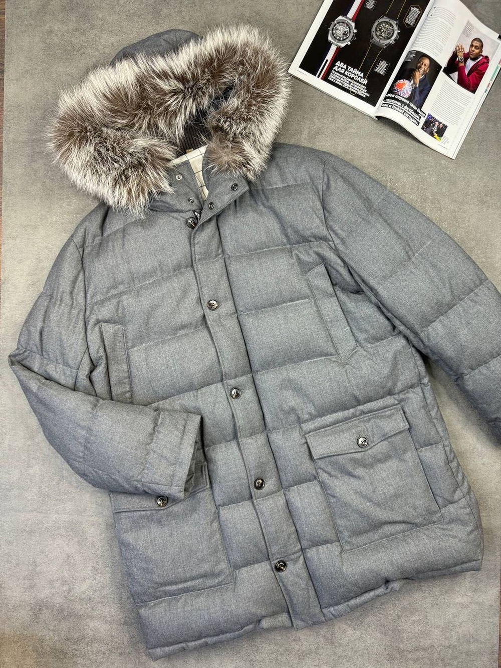 Кашемировый пуховик Loro Piana