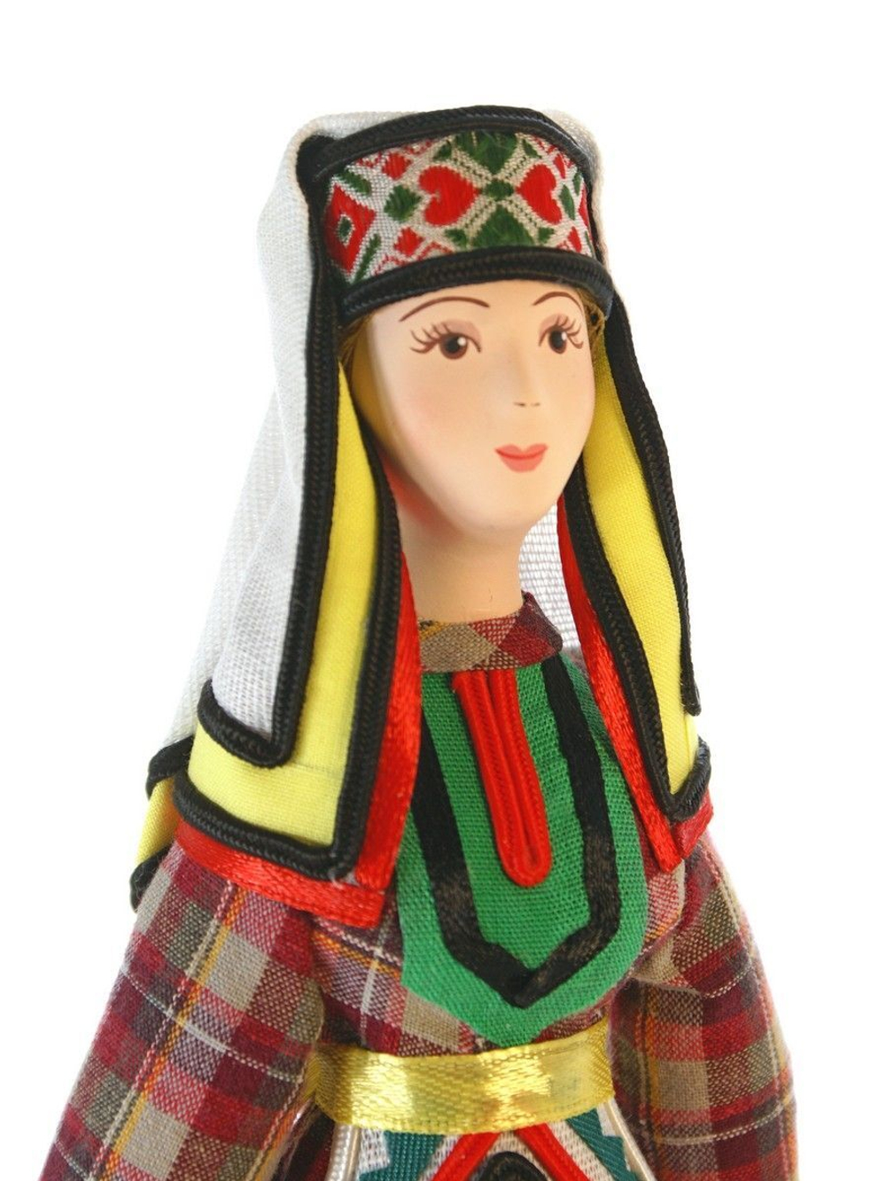 Кукла фарфоровая коллекционная Удмуртка