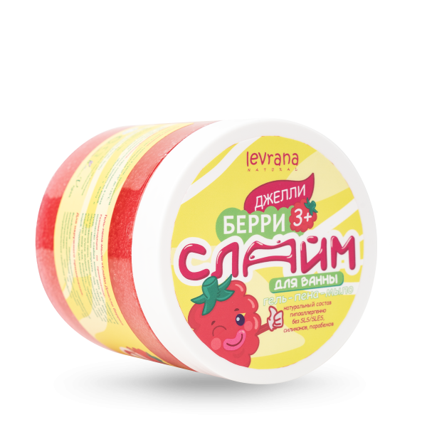 Гель-пена-мыло «Слайм Джелли берри», 500 мл. (Levrana)