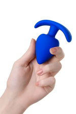 Синяя коническая пробочка из силикона - 11,5 см. (Цвет: синий)