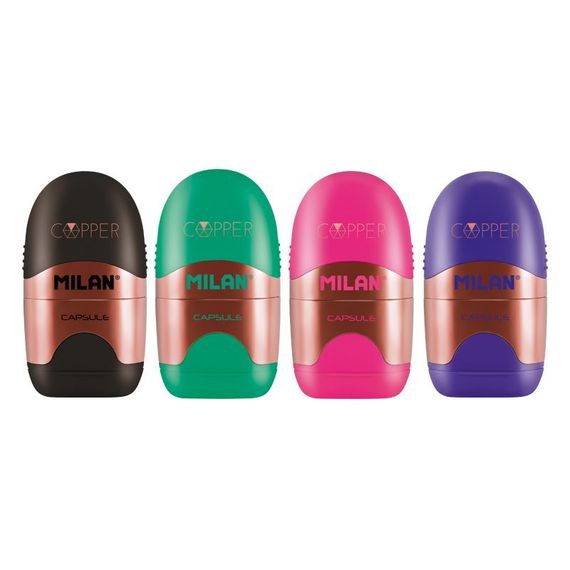 Pozan və qələmyonan \ Ластик-точилка  ERASER+SHARPENER CAPSULE COPP