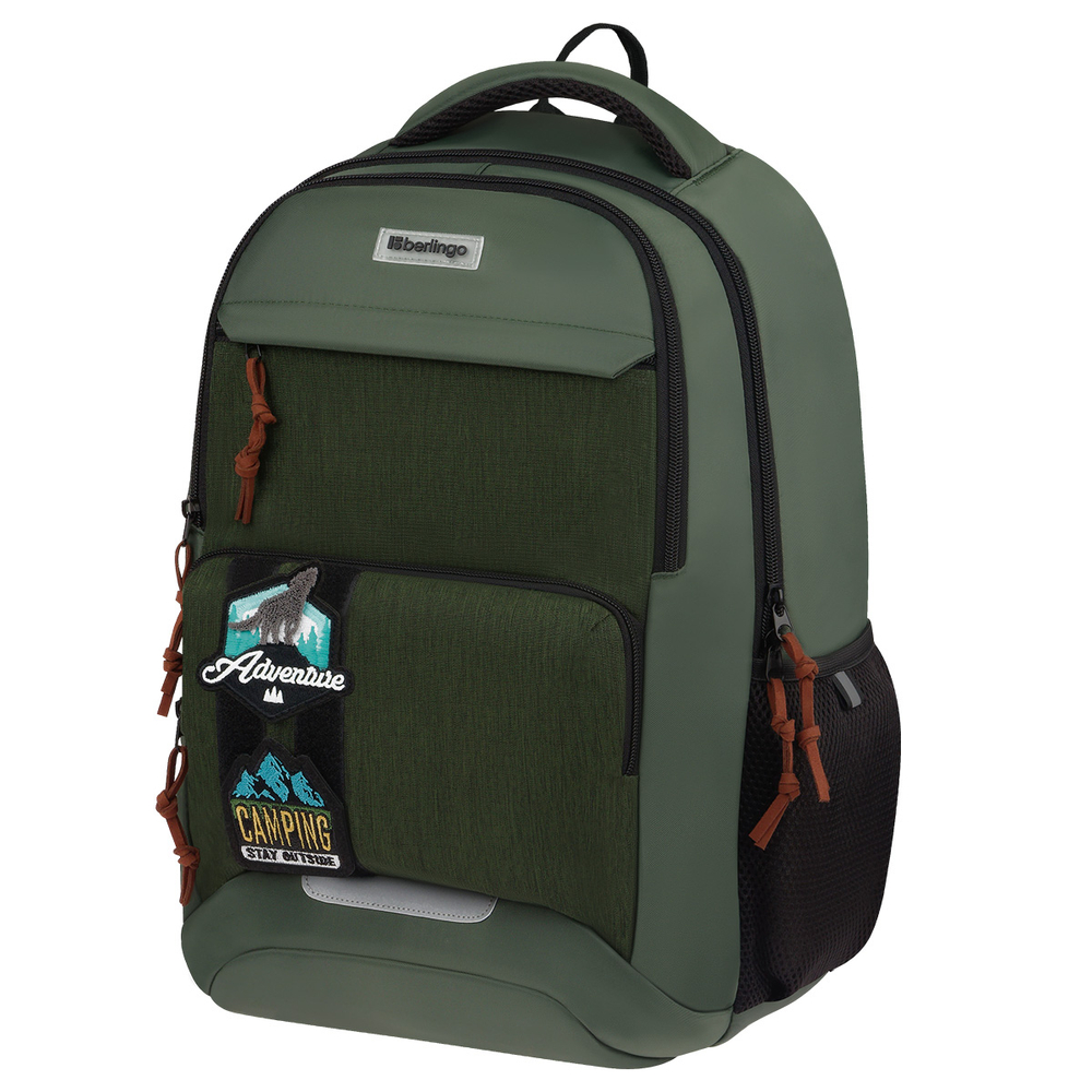 Рюкзак Berlingo ErgoSmart "Street Scout" 42*29*16см, 2 отделения, 4 кармана, эргономичная спинка